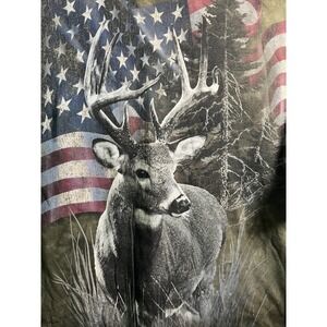 Vintage The Mountain Deer T Shirt Mens XL Tie Dye Buck Outdoor Nature Y2K